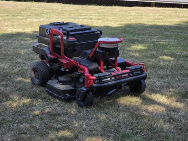 Robotic commercial grounds maintenance mower