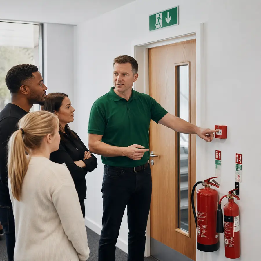 Fire safety course image