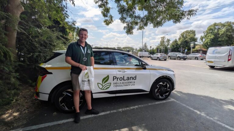ProLand vehicle at an operational site